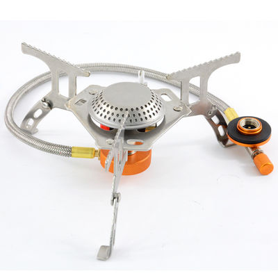 Utilizzato per il campeggio all'aperto 3000W Acciaio inossidabile stufa a gas portatile bruciatore pieghevole