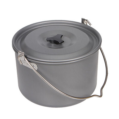 Set di utensili da cucina da campeggio in alluminio non appiccicoso per picnic