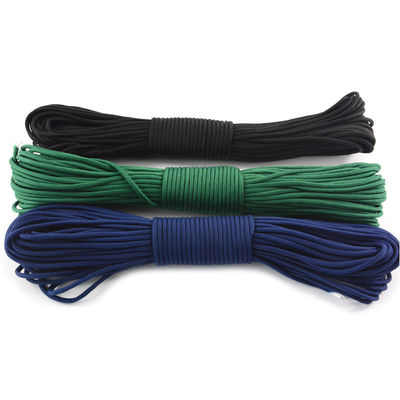 100ft 7 core interni 550lbs poliestere 4mm Paracord PB0056 personalizzabile per il vostro mercato