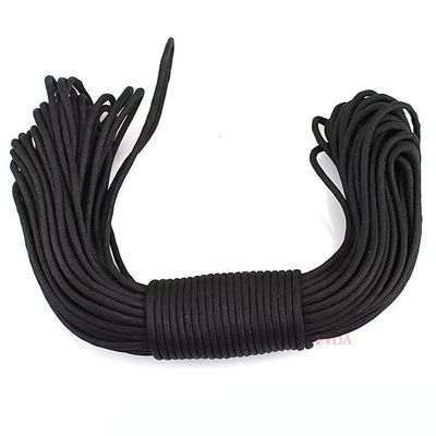 100FT 4mm 7 Core Cord Paracadute Sopravvivenza Poliestere 550 Paracord corda e versatile
