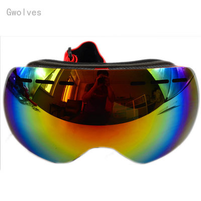Occhiali da sci per snowboard Occhiali da sci sportivi a doppio strato Occhiali da sole per gli appassionati di sci