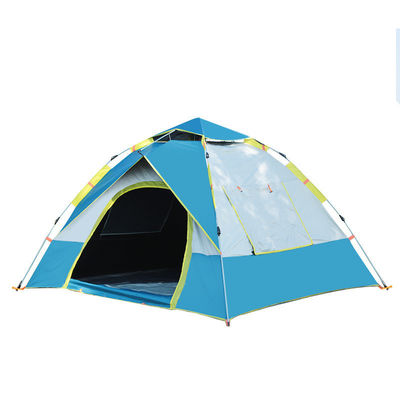 Tende portatili in tela Tende glamping esterne impermeabili e automatiche con 2 porte