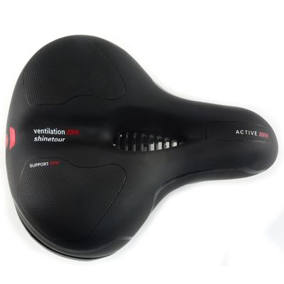 Sella di bicicletta in pelle morbida e schiuma La combinazione perfetta per il comfort della mountain bike