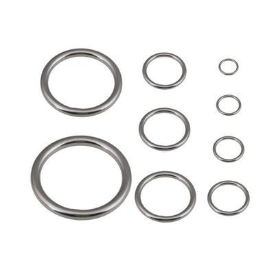 Acciaio inossidabile O anello metallo 20mm 25mm 30mm Usato per borsa da mano o collare per cani ZXD46 Beneficio