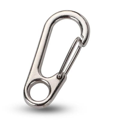 Mini Aluminium EDC Carabiner Clip Portachiavi Portachiavi Anello chiave Snap Hook Pacchetto Peso lordo 0,050kg