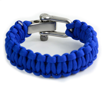 Braccialetto di sopravvivenza a paracord regolabile perfetto per situazioni di sopravvivenza all'aria aperta