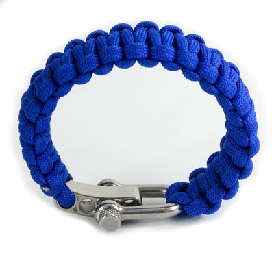 Braccialetto di sopravvivenza a paracord regolabile perfetto per situazioni di sopravvivenza all'aria aperta