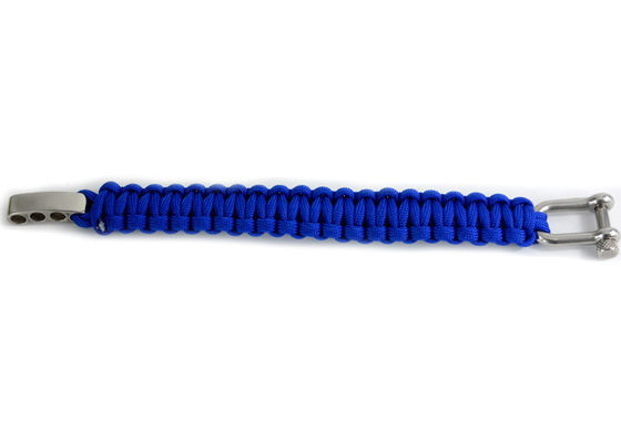 Braccialetto di sopravvivenza a paracord regolabile perfetto per situazioni di sopravvivenza all'aria aperta