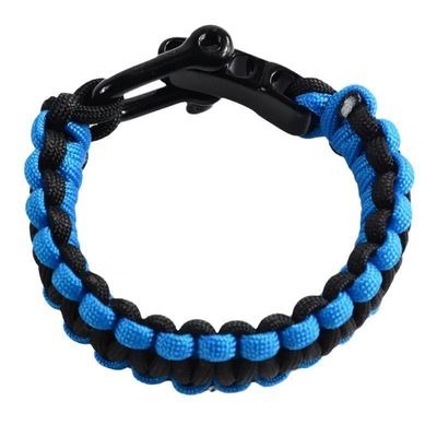 550 Paracord Bracelet di sopravvivenza su richiesta regolabile