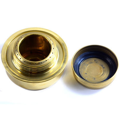 Alluminio all'aria aperta Mini stufa da campeggio alcol portabile Picnic Spirit Burner 145mm