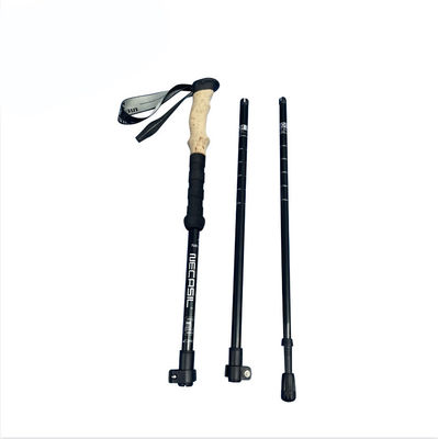 bastone leggero in alluminio per campeggio e escursioni