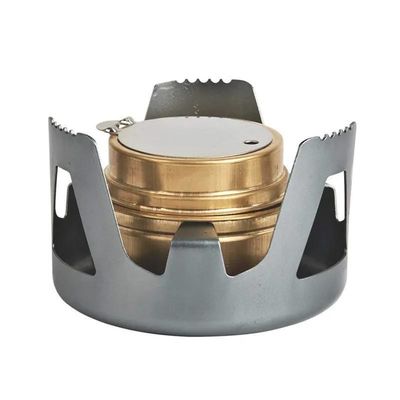 Mini bruciatore per cucina portatile per campeggio picnic stufa da esterno pieghevole in alluminio
