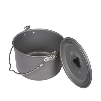 Set di utensili da cucina da campeggio in alluminio non appiccicoso per picnic