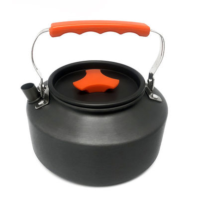 Grigio Verde Maniglia Stile Portatile Non Stick Aluminio Picnic Cucina Set per Campeggio