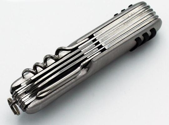 Mini coltello portatile multifunzione svizzero per campeggio coltello pieghevole per sopravvivenza 8.7X2.7cm US