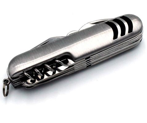 Mini coltello portatile multifunzione svizzero per campeggio coltello pieghevole per sopravvivenza 8.7X2.7cm US