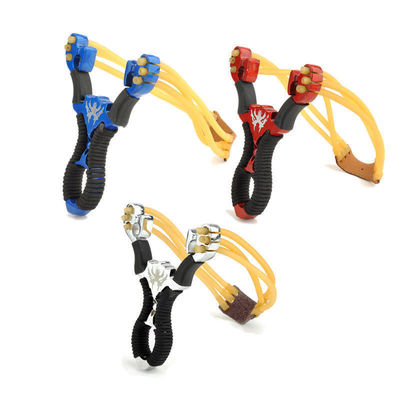 Slingshot di metallo da caccia all'aria aperta con potenza di tiro e materiale metallico