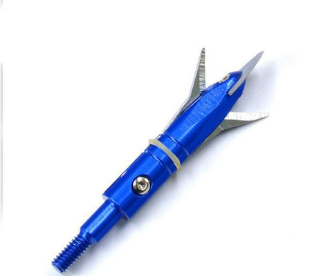 4.3X2.5cm Portatile 100 Grandi Metalli Broadhead per Arco Arco A Caccia Esterno testa freccia