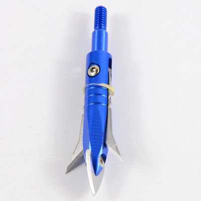 4.3X2.5cm Portatile 100 Grandi Metalli Broadhead per Arco Arco A Caccia Esterno testa freccia