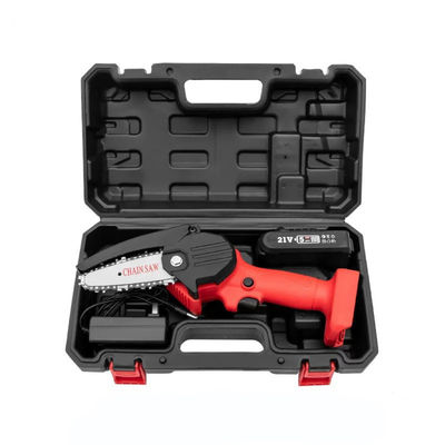 Seghe a catena elettriche portatili da 130 mm senza fili Mini motosega per taglio di legno DFG4563