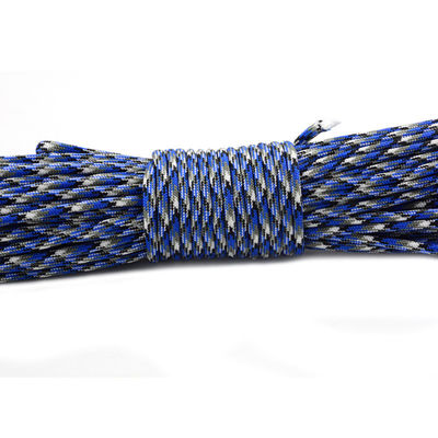 7 Strand interno Standard 100FT Outdoor Gear 550 Paracord 4mm Polyester Cord Paracadute