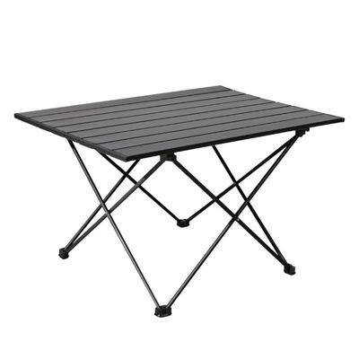 Tavolo pieghevole portatile in alluminio da 41X41X56cm per campeggio e avventure all'aperto