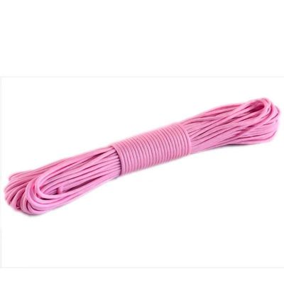 Paracord 550 per la sopravvivenza all'aria aperta con 7 fili interni tipo iii Poliester Paracord corda intrecciata