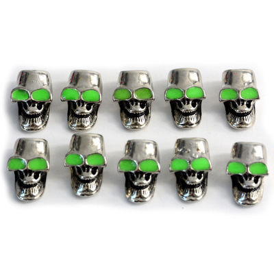 Paracord Bracelet Perline Incantevoli Perline Metal Skull per la soddisfazione del cliente