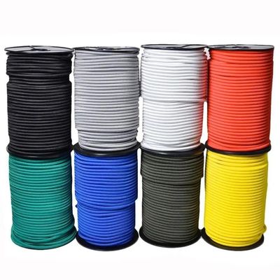 3 mm di diametro High Strength Black Elastic Bungee Cord per applicazioni pesanti