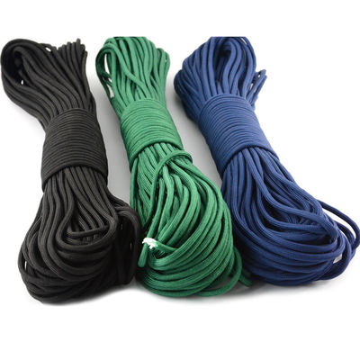 100FT 4mm 7 Core Cord Paracadute Sopravvivenza Poliestere 550 Paracord corda e versatile