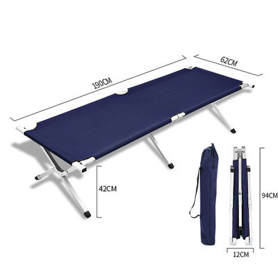 190X62X42cm di alluminio ripiegabile da esterno letto ripiegabile 600d Oxford Camping