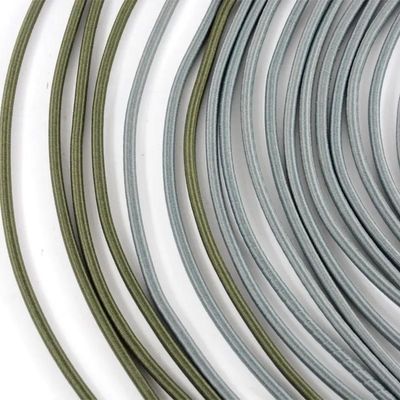 Corda di shock bungee elastica ad alta resistenza 4 mm 5 mm corda bungee nera resistente e flessibile