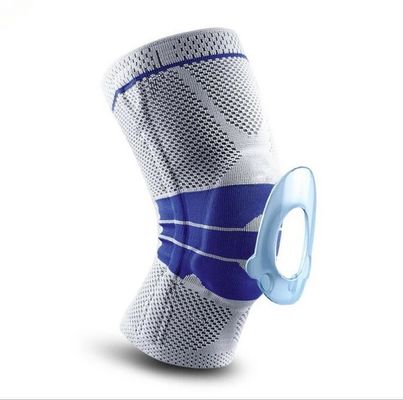 USA Sport all' aperto di nylon silicone supporto al ginocchio compressione supporto al ginocchio per basket