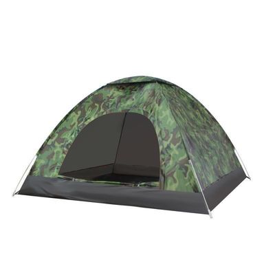 2 porte stile esterno pieghevole automatico Pop up tenda da campeggio per picnic in famiglia 2,8 kg