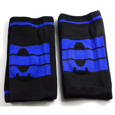Sport Silicone Nylon Manica del ginocchio Anti-slip Compressione per prestazioni atletiche
