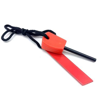 4mm Magnesio Ferro Rod Flint Fire Starter per la sopravvivenza essenziale in campeggio all'aperto