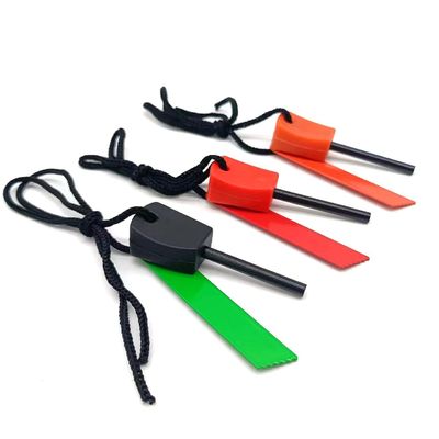 4mm Magnesio Ferro Rod Flint Fire Starter per la sopravvivenza essenziale in campeggio all'aperto