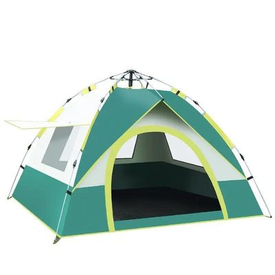 Tende portatili in tela Tende glamping esterne impermeabili e automatiche con 2 porte