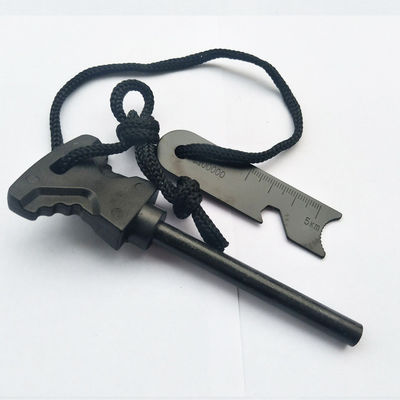 Black Outdoor Camping Emergency Survival Tool Kit Kit di Primi Soccorsi Costi di spedizione inclusi