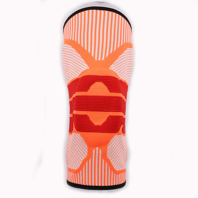 Sport Nylon Silicone Knee Pad Compression Knee Support Brace per la protezione del basket