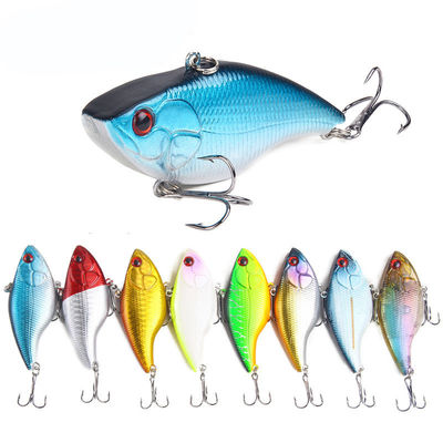 Esca artificiale 3D occhio 6 gancio minnow esche da pesca di plastica dura esche da nuoto per pescatori