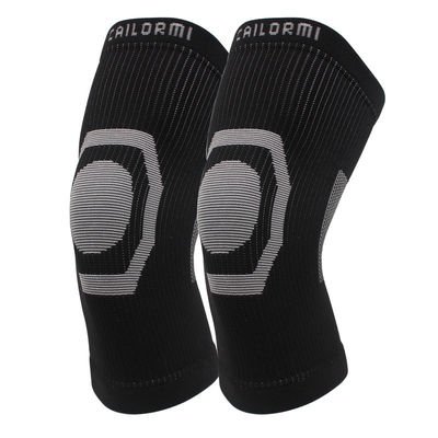 Apparecchio di supporto per il ginocchio a maglia calda per basket sportivo
