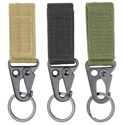 7.00cm * 3.00cm * 1.00cm Portachiavi in nylon personalizzati cintura di corda 0.030kg Peso lordo del pacchetto