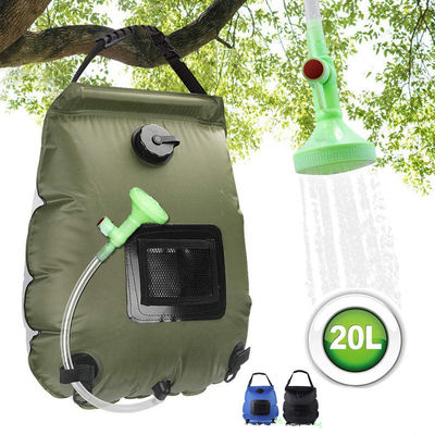 20L PVC sacchetto di doccia appeso per prodotto di doccia solare portatile per campeggio all'aperto