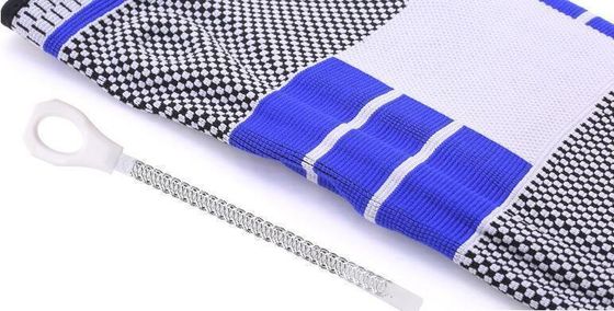 Sport all'aria aperta Neon Silicone Respirabile Colletto di ginocchio Compressione Manica del ginocchio con Superior