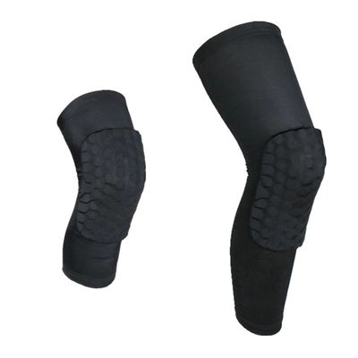 US 2/Piece Knee Support Lycra Leg Sleeve for Basketball Sport Sleeve di compressione del ginocchio