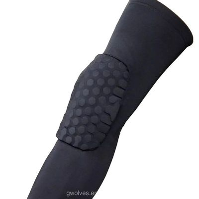 US 2/Piece Knee Support Lycra Leg Sleeve for Basketball Sport Sleeve di compressione del ginocchio