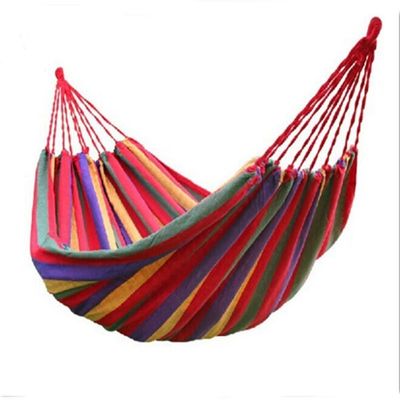 Ammocca singola portatile leggera da campeggio Canvas Ammocca esterna di cotone Ammocca swing