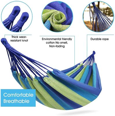 Ammocca singola portatile leggera da campeggio Canvas Ammocca esterna di cotone Ammocca swing