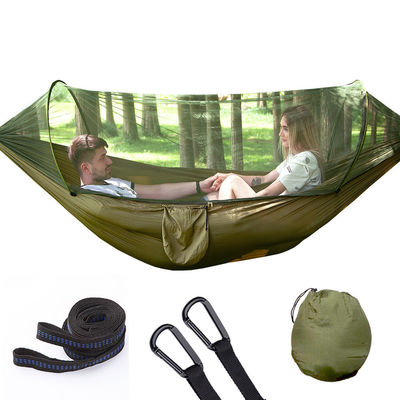 Amaca da campeggio in nylon automatico con zanzariera impermeabile e versatile